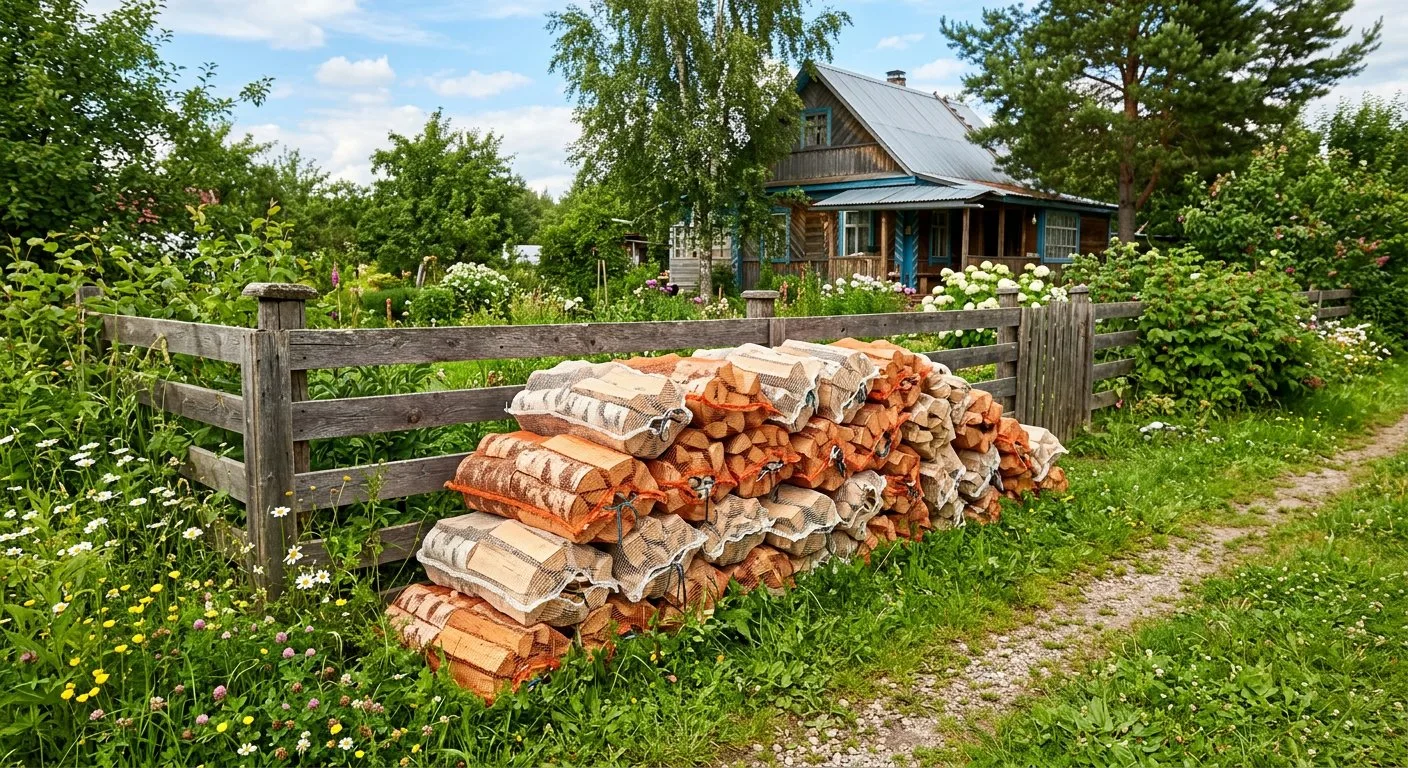 Дрова для дачи в Болотном